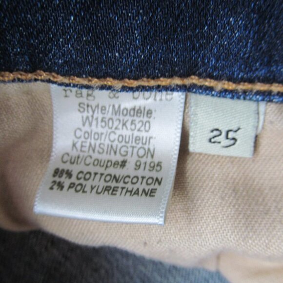 Rag & Bone Samurai Legging Skinny Ankle Jeans - Picture 7 of 8